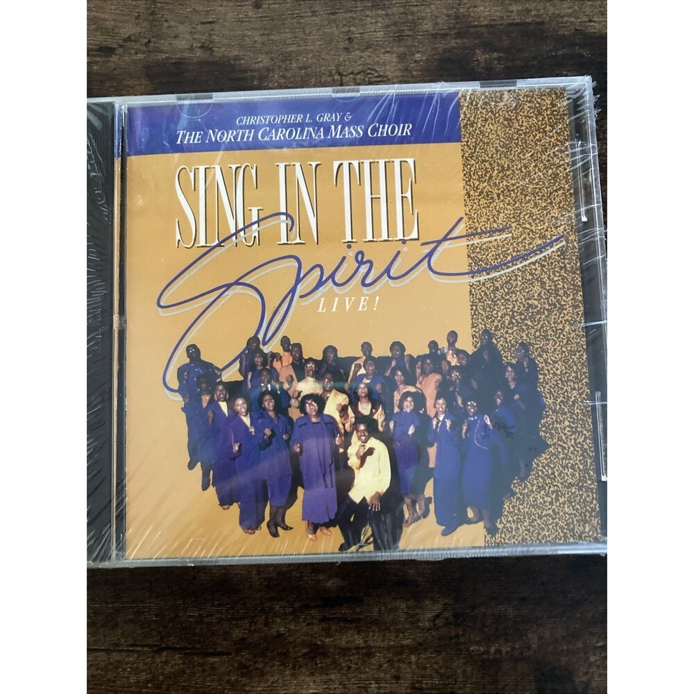 North Carolina Mass Choir Sing in the Spirit CD Gospel Christian Music Album New